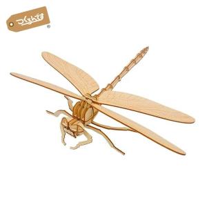 つくるんです ポケットバグズ 虫盛 02BUG オニヤンマ／日本語説明書付 3Dウッドパズル