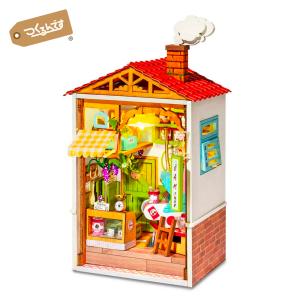 つくるんです DS010 ジャムショップ ロボタイム 日本公式販売／日本語説明書付 DIY ミニチュアハウス ドールハウス