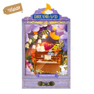つくるんです DS025 ドリームランド ロボタイム 日本公式販売／日本語説明書付 DIY ミニチュアハウス ドールハウス