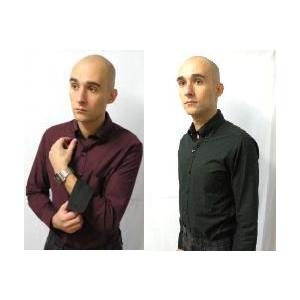 ネバートラストオックスラウンドカラーボタンダウンシャツ