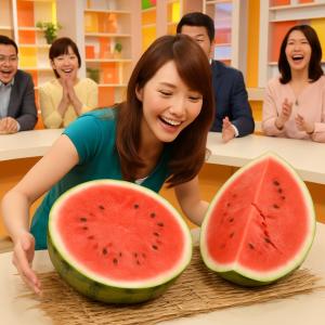 【産地直送】富山県産 入善ジャンボ西瓜 14〜...の詳細画像1