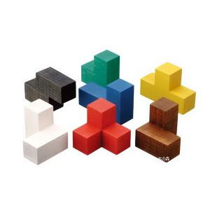 ご予約】童具館 積み木 WAKU-BLOCK45 H7 ミックス 遊びのヒント小冊子