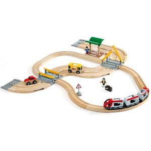 ミッキィ micki 木製レール 直線4本 汽車セット部品 3歳〜 : 木の