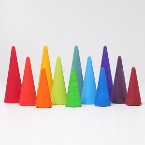 デュシマ ジュエルドミノ 4歳〜 ゲーム 積木としても遊べる 木箱入り