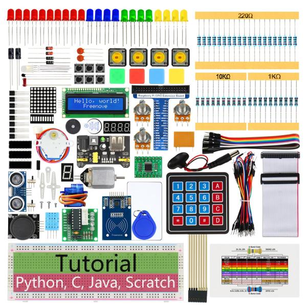 Freenove RFID Starter Kit for Raspberry Pi 5 4 B 3...