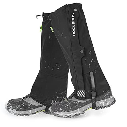ROCKBROS(ロックブロス)ゲイター 登山 防水 登山用スパッツ 軽量 泥除け 砂よけ アウトド...