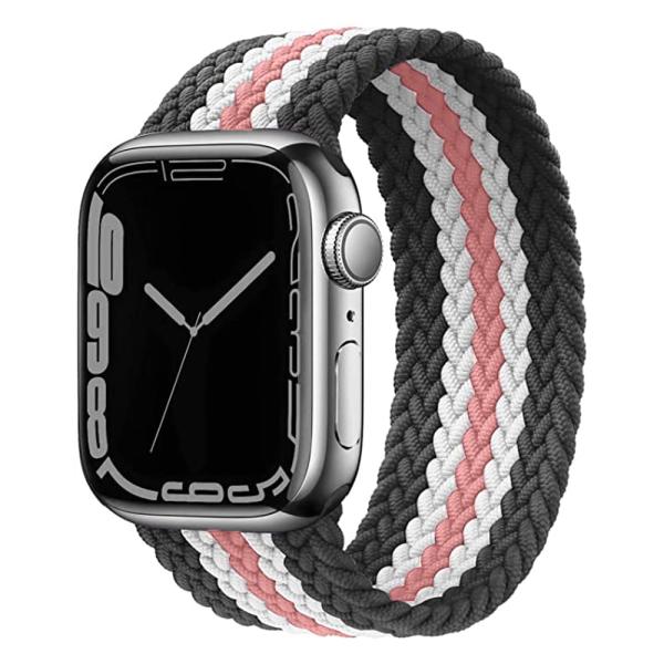 コンパチブル apple watch バンド ブレイデッドソロループ Ultra2/ultra/10...