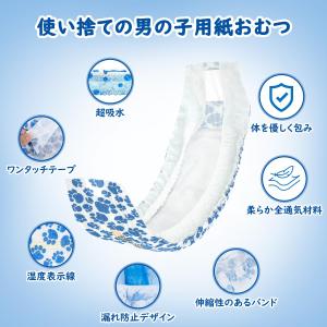 Dono 犬おむつ 男の子用マナーベルト 長時...の詳細画像2