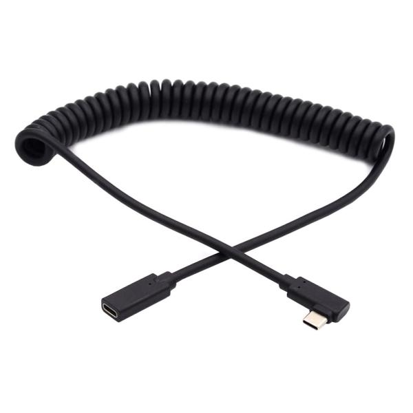 Cablecc USB-C キーボード マウス ストレッチ コイル状ケーブル ゲーム キーボード用 ...