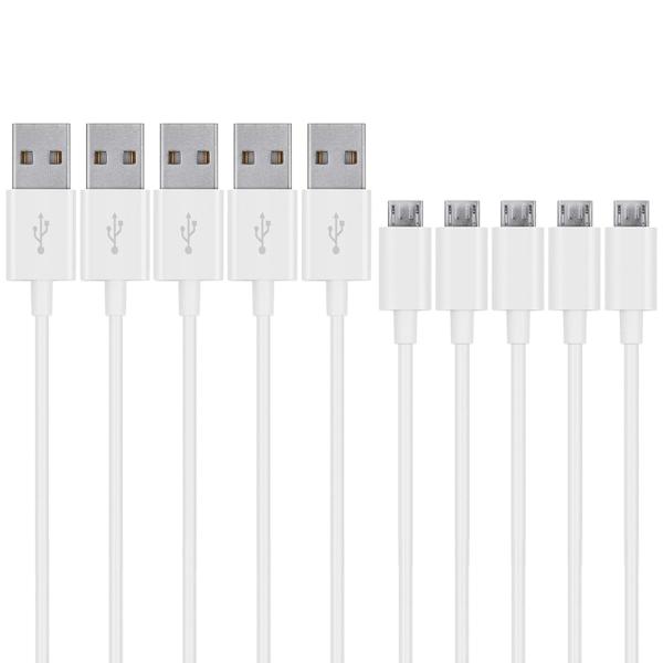 マイクロ usb ケーブル 0.3m 短い 5本セット POTRRCIUSUER Micro USB...
