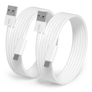 iPhone 17 16 15 ケーブル USB タイプc ケーブル 3A急速充電 USB-C & USB-A 1M 2本セット 超高耐久 高速データ
