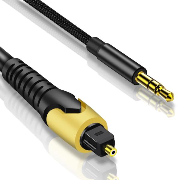 ESWN DNXB 192kHz 光デジタル アナログ 音声変換器 SPDIFから3.5MMへ 光デ...