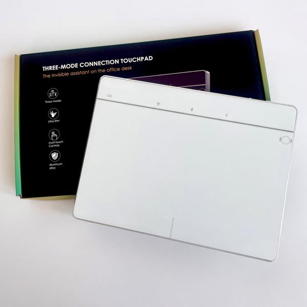 Windows 10/11用ワイヤレスBluetoothトラックパッド、3つの接続モードをサポート、...