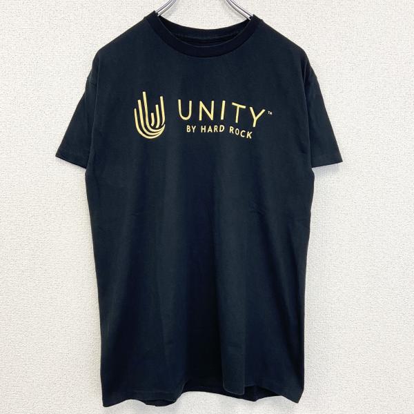 古着 used　UNITY by Hard Rock　ハードロック　半袖プリントTシャツ　黒　ブラッ...