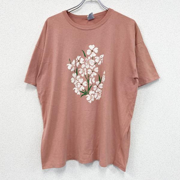 DECODPORT　半袖プリントTシャツ　ヴィンテージ　シングルステッチ　ピンク　ONE SIZE ...