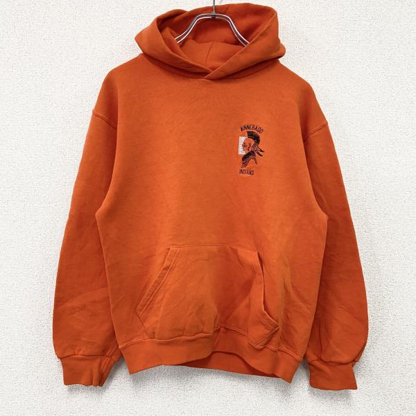 古着 used　90s〜　RUSSELL　ラッセル　スウェットパーカー/フーディー　ヴィンテージ　橙...