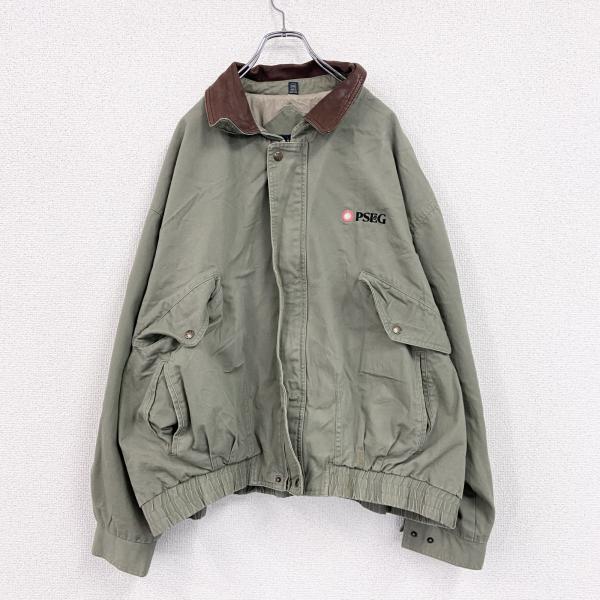 90s〜　Dunbrooke Distinctive Images　ブルゾン/スイングトップ　カーキ...