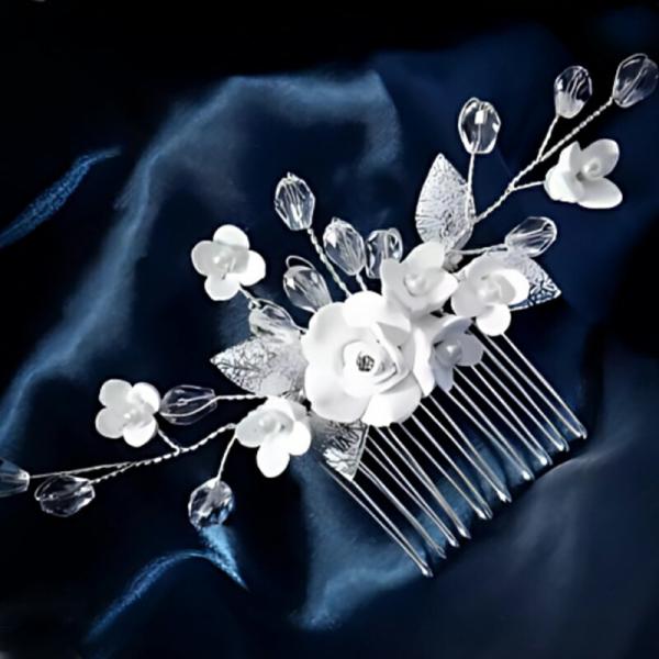 留袖 髪飾り パール 花 母親  かんざし 30代 50代 結婚式 和装 着物 黒留袖 振袖 ヘアー...