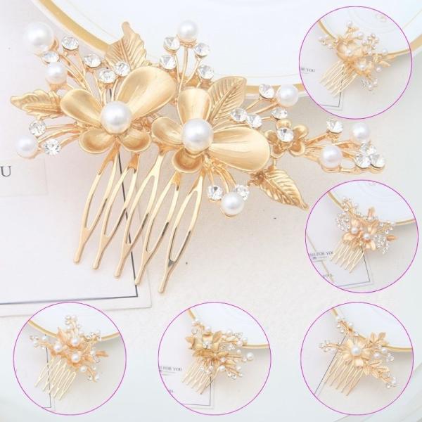 留袖 髪飾り パール ゴールド 花 母親  かんざし 20代 30代 50代 結婚式 和装 着物 黒...
