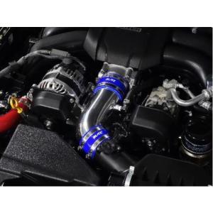 GR86/BRZ　BLITZ　サクションキット　インテークパイプ　ブルー　ZN8/ZD8　FA24　55300　青シリコンホース