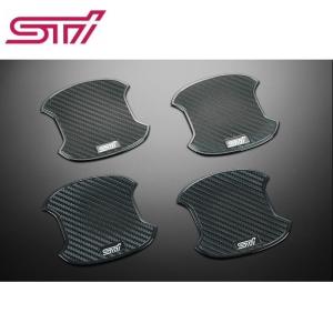 WRX S4 ドアハンドルプロテクター（ブラック/4枚セット）「スバル純正