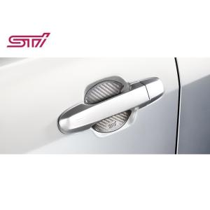 STI　ドアハンドルプロテクター シルバー 4枚セット ST91099ST100 WRX S4/レヴォーグ/フォレスター/XV/レガシィB4　VA/VM/GP/GR/GJ/GV/BM/BN　ゆうパケ対応｜tuningfan-com