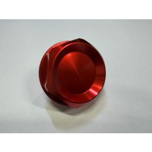 オイルフィラーキャップ　レッド　TOYOTA　1JZ/2JZワンタッチスプリング式オイルキャップ用　...