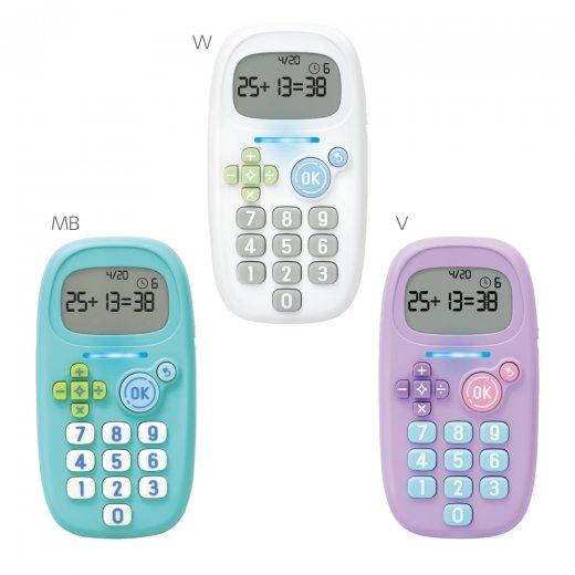 ソニック ピコトレ 暗算ドリル 四則計算用 GS-1139 ホワイト ミントブルー バイオレット