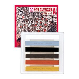 コンテパステル 6色セットA
