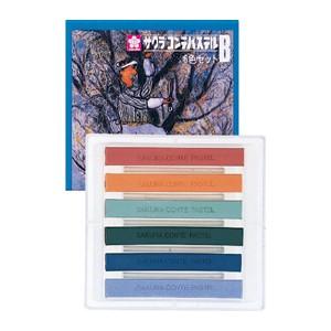 コンテパステル 6色セットB