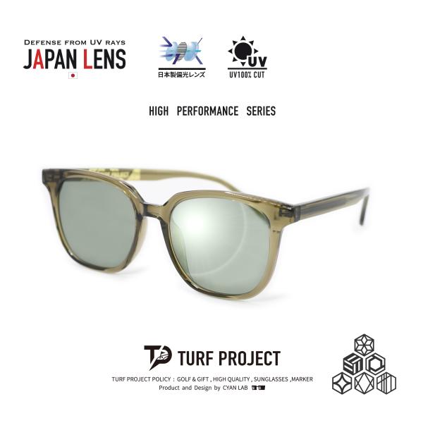 [ターフプロジェクト]  Performanceサングラス(日本製偏光レンズ) /メンズ ゴルフ用 ...