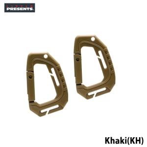 リトルプレゼンツ イワナ カラビナ カーキ AC-143 メール便配送可