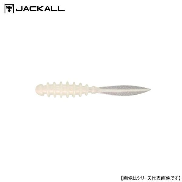 ジャッカル ペケリング 2.0” パールホワイト メール便配送可 [ルアー1]