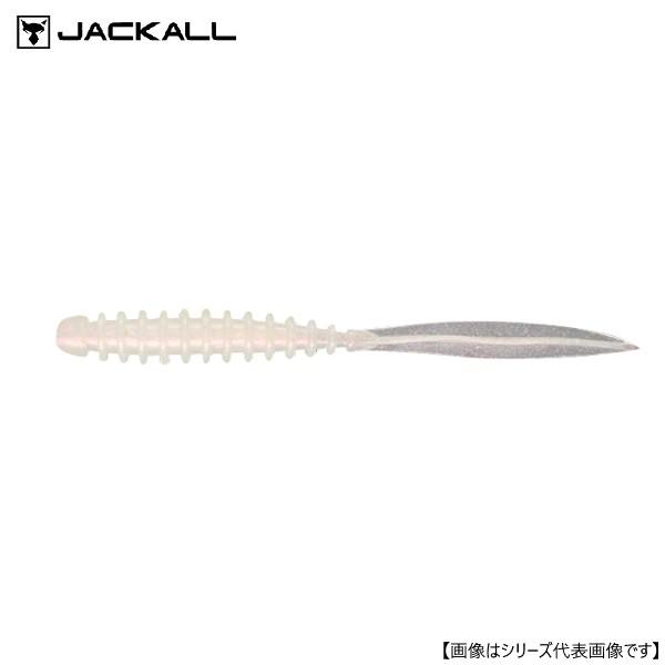 ジャッカル ペケリング 2.5” パールホワイト メール便配送可 [ルアー1]