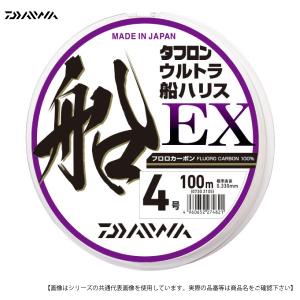 ダイワ タフロンウルトラ船ハリスEX 6号 フロロ 100m メール便配送可 [用品]｜turiguno-fishers