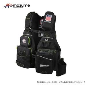 マズメ ＭＺＸ タイドマニアライフジャケット ＭＺＸＬＪ-074 ブラック×ライム  送料無料　[アパレル]｜turiguno-fishers