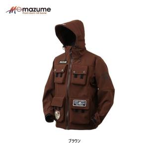 mazume ウインドカットMPジャケット  ブラウン　LL 送料無料 [用品]｜turiguno-fishers