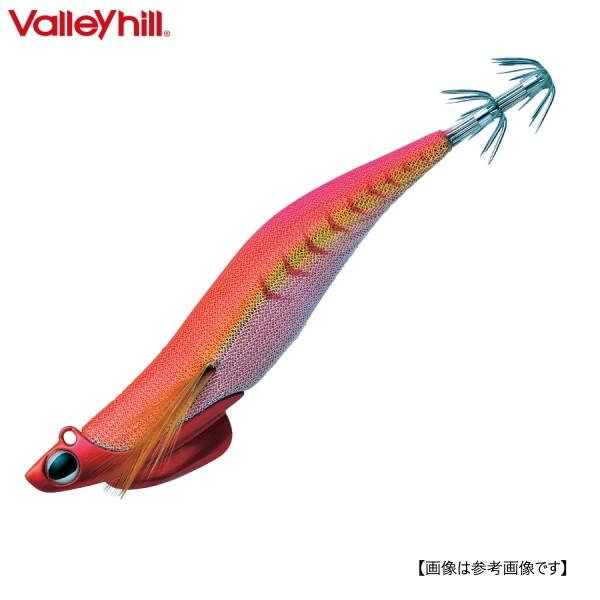 バレーヒル スクイッドシーカー　ミディアムヘビー 35g　3.5号 35MH オレンジ/ピンク赤ホロ...