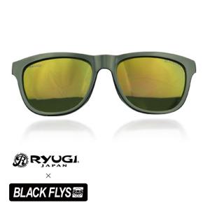 RYUGI×BLACK FLYS　リューギ×ブラックフライ フライミンガス　LG/GM　偏光グラス｜turihitosuji