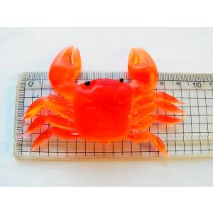 マルシン漁具 M ソフトクラブ グミグミ 赤カニ Mの詳細画像1