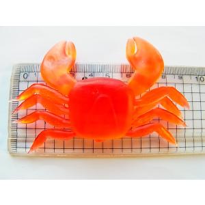 マルシン漁具 M ソフトクラブ グミグミ 赤カニ Mの詳細画像2
