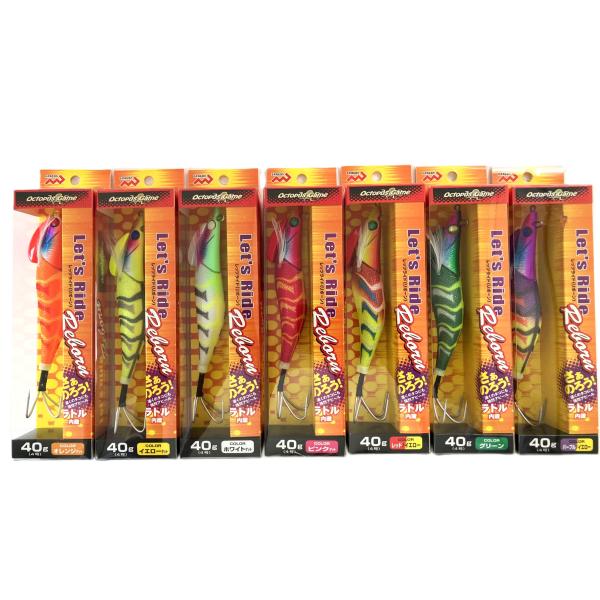 マルシン漁具 4.0号 ラトル内臓タコエギ レッツ ライド 　リボーン4.0号