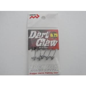 マルシン漁具 ジグヘッド ダートクロー（5個入）