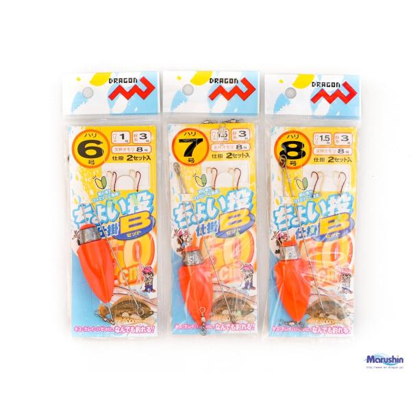 マルシン漁具 ちょい投仕掛 Bセット