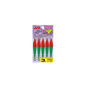 マルシン漁具 3号 徳用ウキスッテ 5本入 3号の詳細画像4