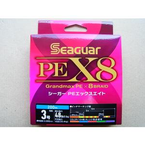 クレハ 200m 3号-48lb シーガー PE X8 200m 3号-48lb グランドマックス