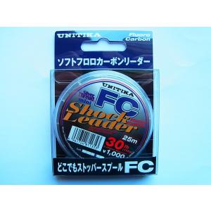 ユニチカ 25ｍ 30lb-8号 シルバースレッド ミニショックリーダーＦＣ 25ｍ 30lb-8号 フロロカーボン