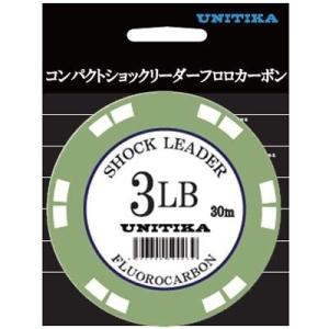 ユニチカ 30m 3lb コンパクトショックリーダー フロロカーボン 30m 3lb｜turikoubou