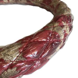 金華山極太キルトハンドルカバー オスカー 乗用車 2t 4t 大型 トラック用 ステアリングカバー レザー 軽四 軽トラ 太い 柔らかい｜トラックストップターンYahoo!店