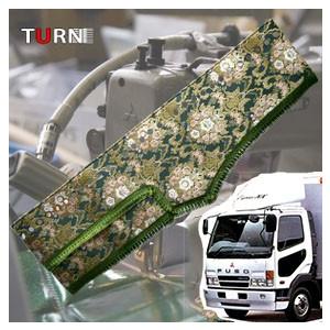 トラックストップ ターン 花かご フローラル ダッシュマット NEW 